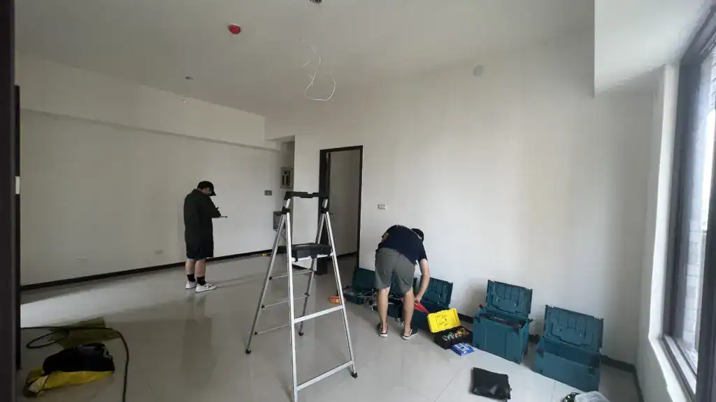 三隆室內設計動工前